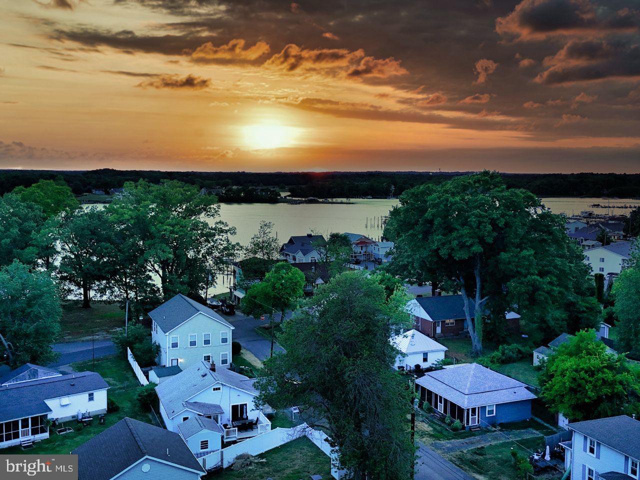 312 Vernon Street Colonial Beach, VA 22443 - Photo 2 of 45 an aerial view of a house with garden space and street view