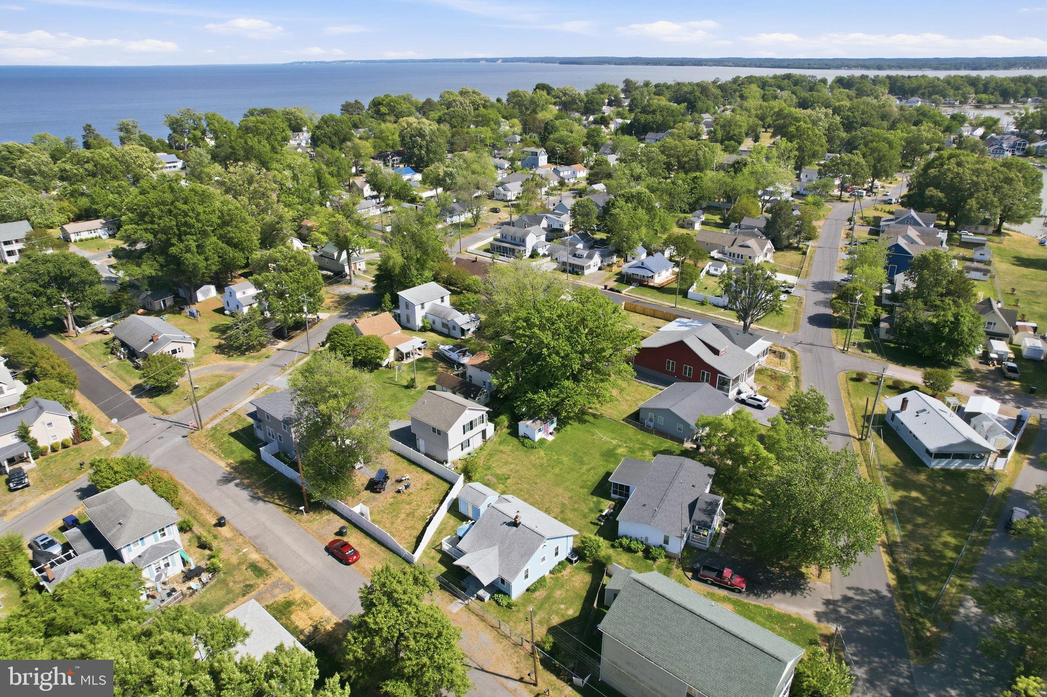 312 Vernon Street Colonial Beach, VA 22443 - Photo 32 of 45 an aerial view of multiple house