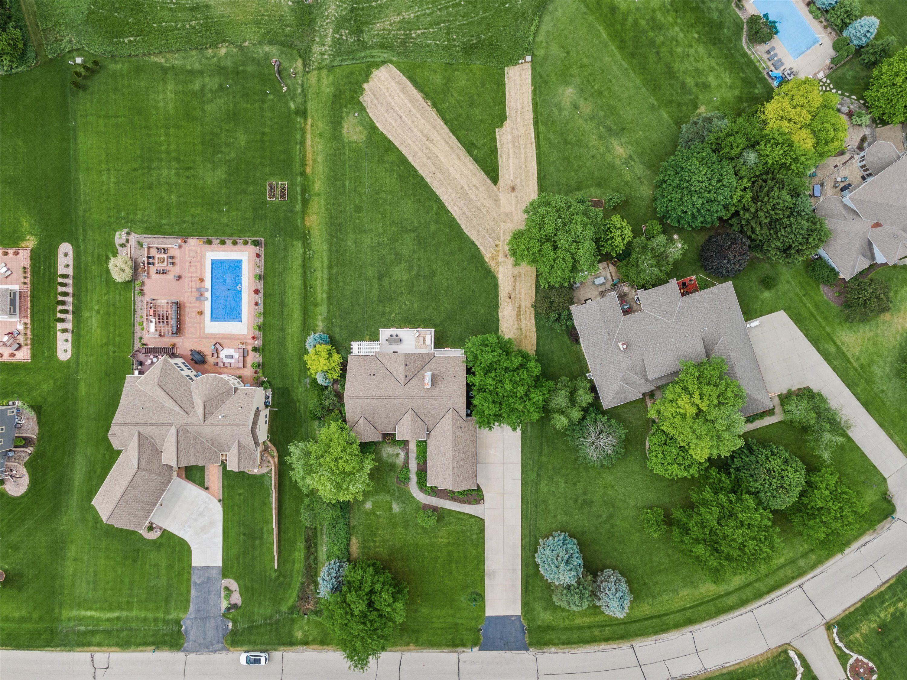 219 Muirfield Court North Prairie, WI 53153 - Photo 36 of 45 Aerial View
