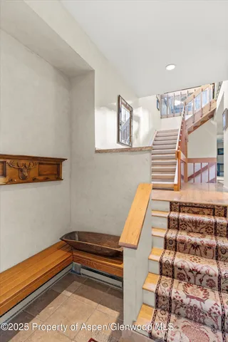 a view of wooden floor