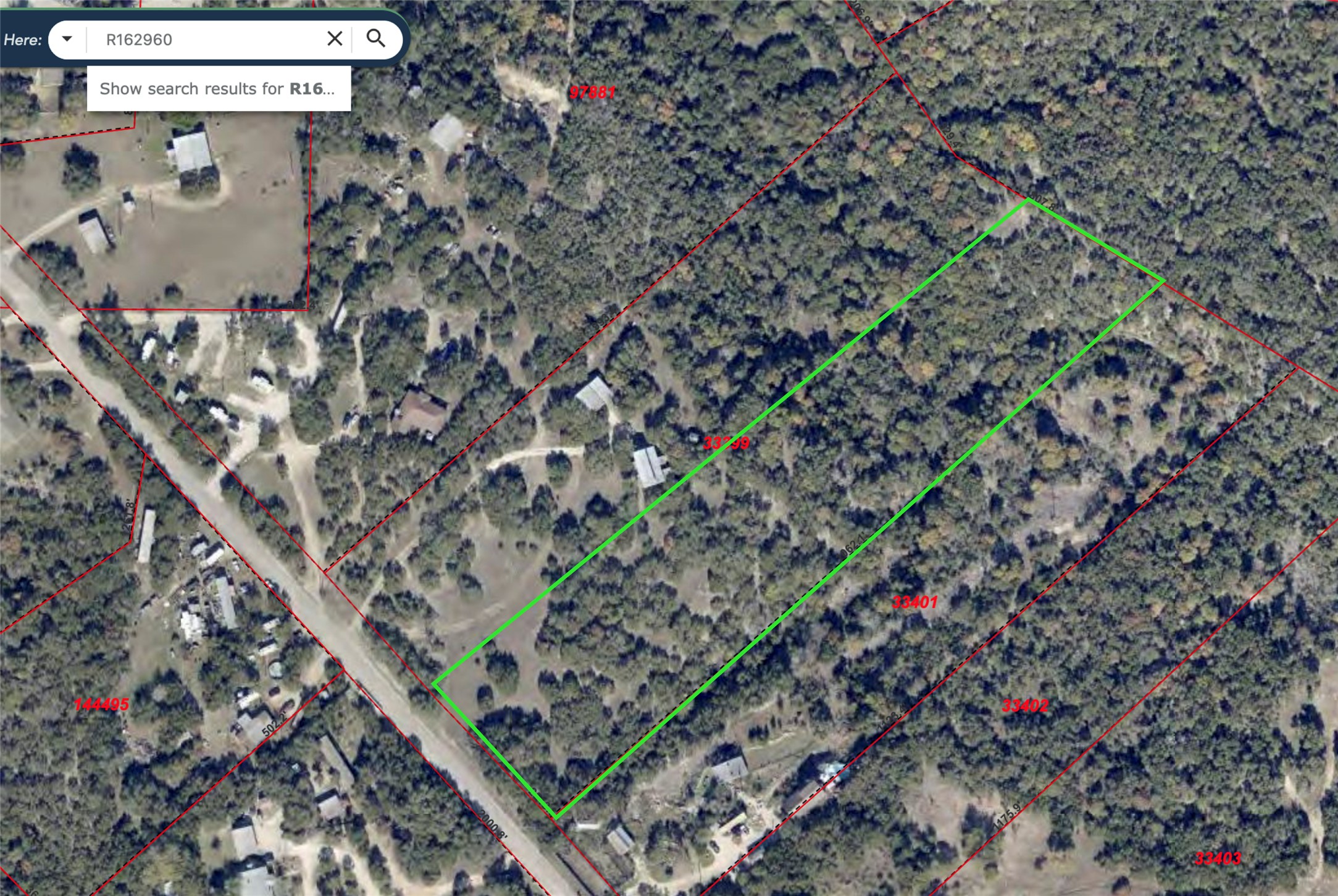 370 B Kothmann Road Dripping Springs, TX 78620 - Photo 5 of 31 Wooded & private! Lines are approximate & need verification by the buyers surveyor.