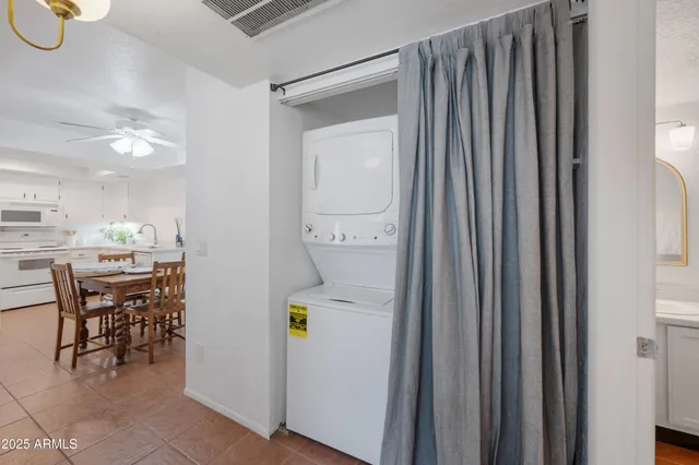 a outdoor space with furniture