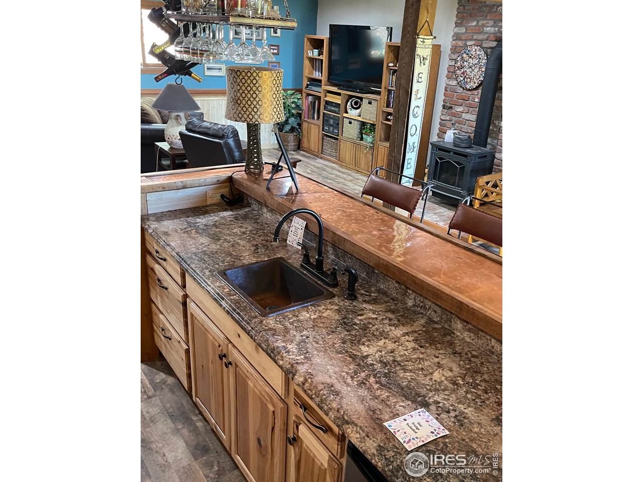 11183 Conifer Mountain Road Conifer, CO 80433 - Photo 4 of 7 Wet Bar