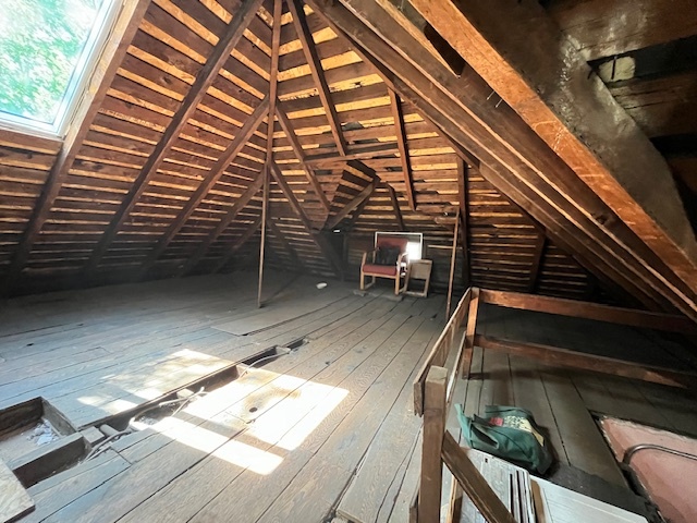 3651 West 64th Place Chicago, IL 60629 - Photo 28 of 35 a view of deck with wooden floor and chair