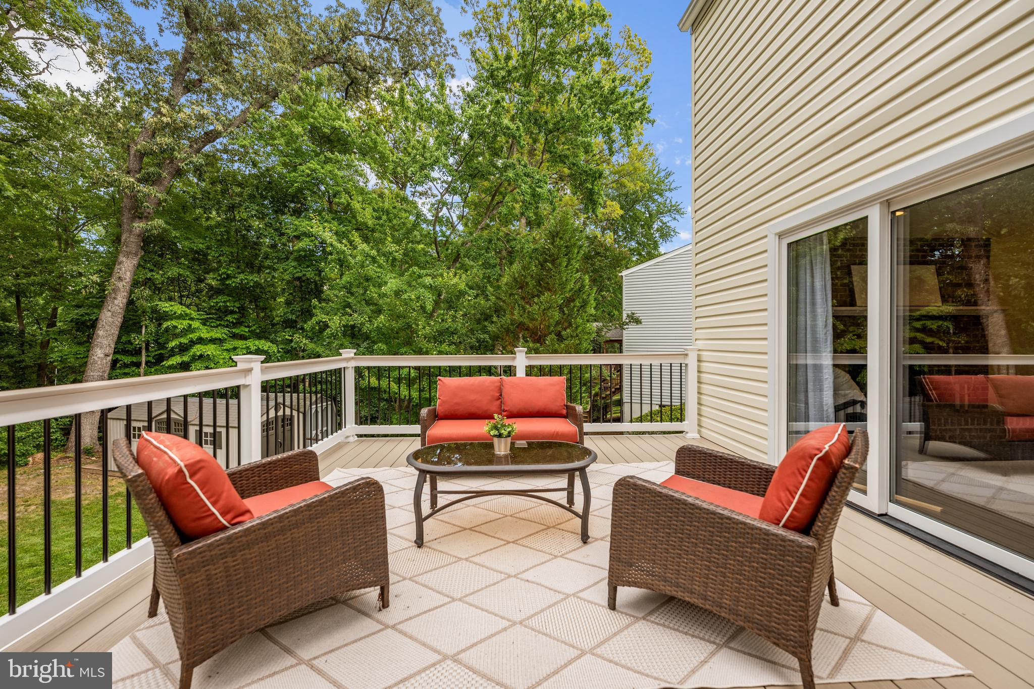 8044 Winding Way Court Springfield, VA 22153 - Photo 39 of 51 Back Yard Deck