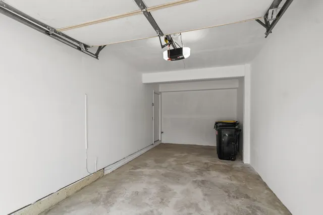 a view of a room with an empty space