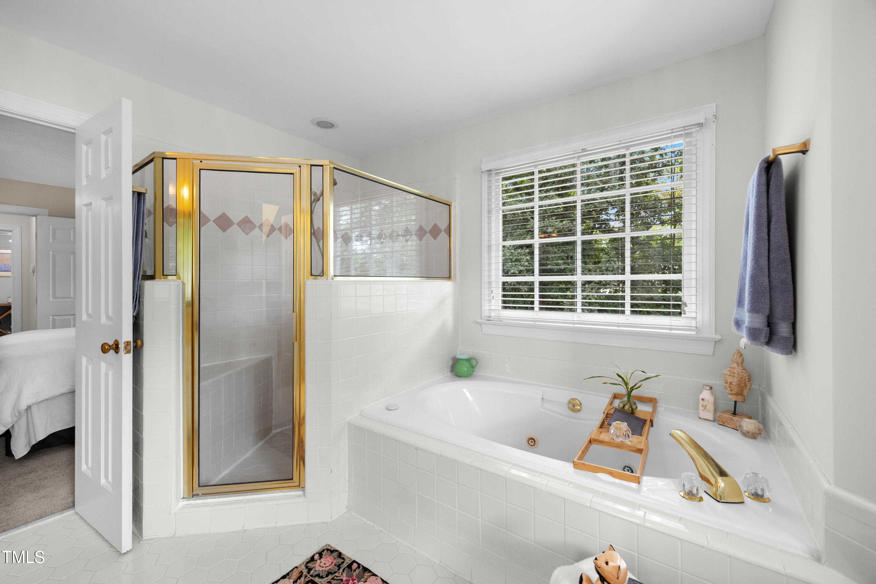 207 Wintermist Drive Cary, NC 27513 - Photo 26 of 43 a bathroom with a bathtub and a window