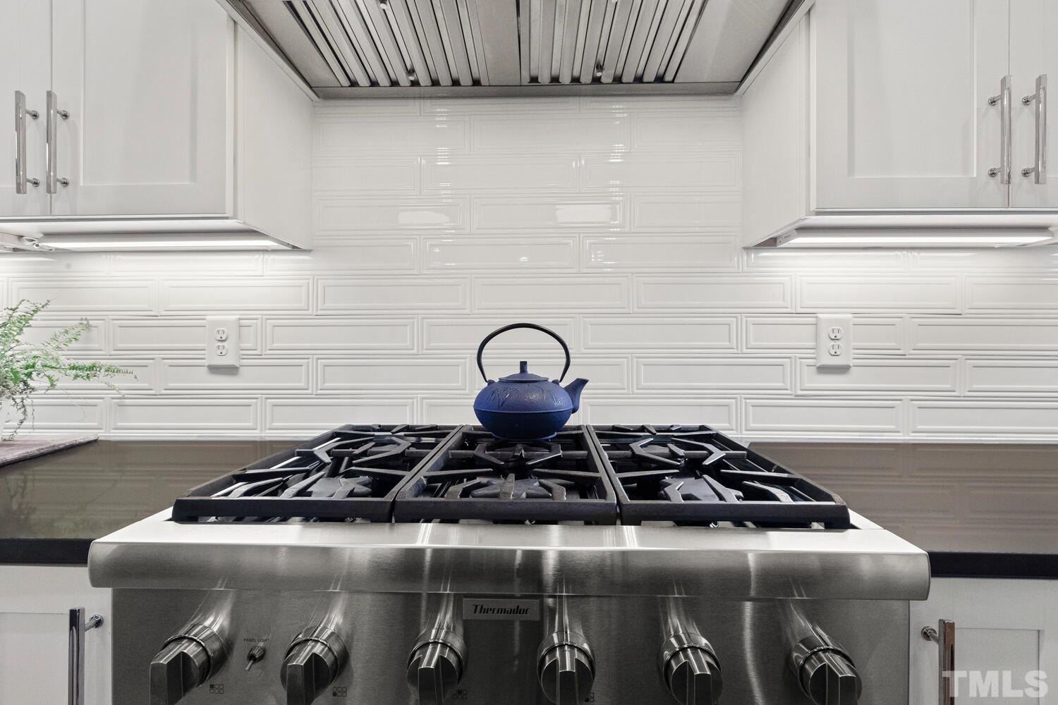 5105 Bella Ridge Drive Raleigh, NC 27615 - Photo 18 of 60 a close view of a stove top oven