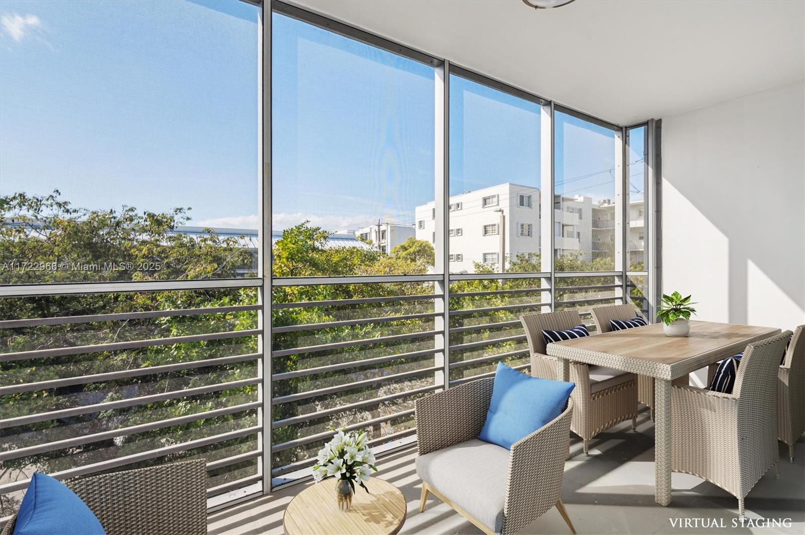 301 Sunrise Drive, Unit 3AW Key Biscayne, FL 33149 - Photo 1 of 23 a view of a room with furniture and window