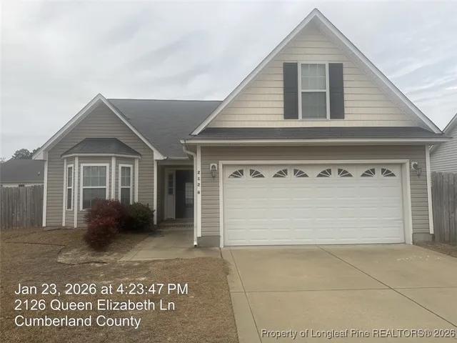 $1,850 | 2126 Queen Elizabeth Lane, Hope Mills, NC 28348