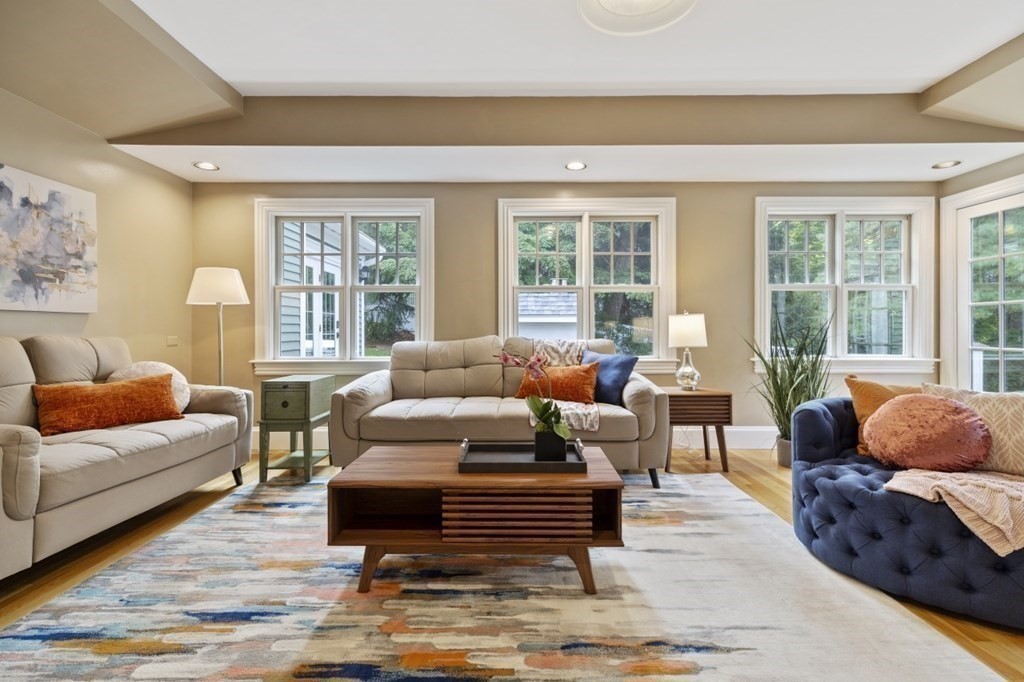 63 Brook Street Wellesley, MA 02482 - Photo 18 of 41 a living room with furniture and a window