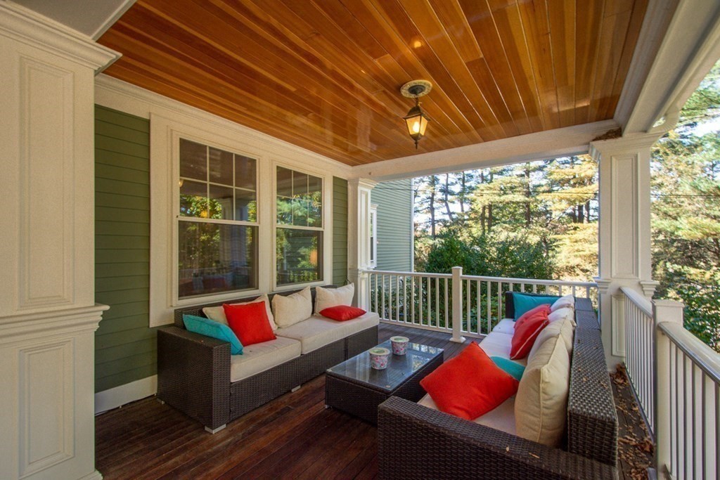 63 Brook Street Wellesley, MA 02482 - Photo 4 of 41 a outdoor living space with furniture and garden view