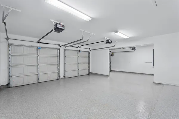 a view of a room with an empty space