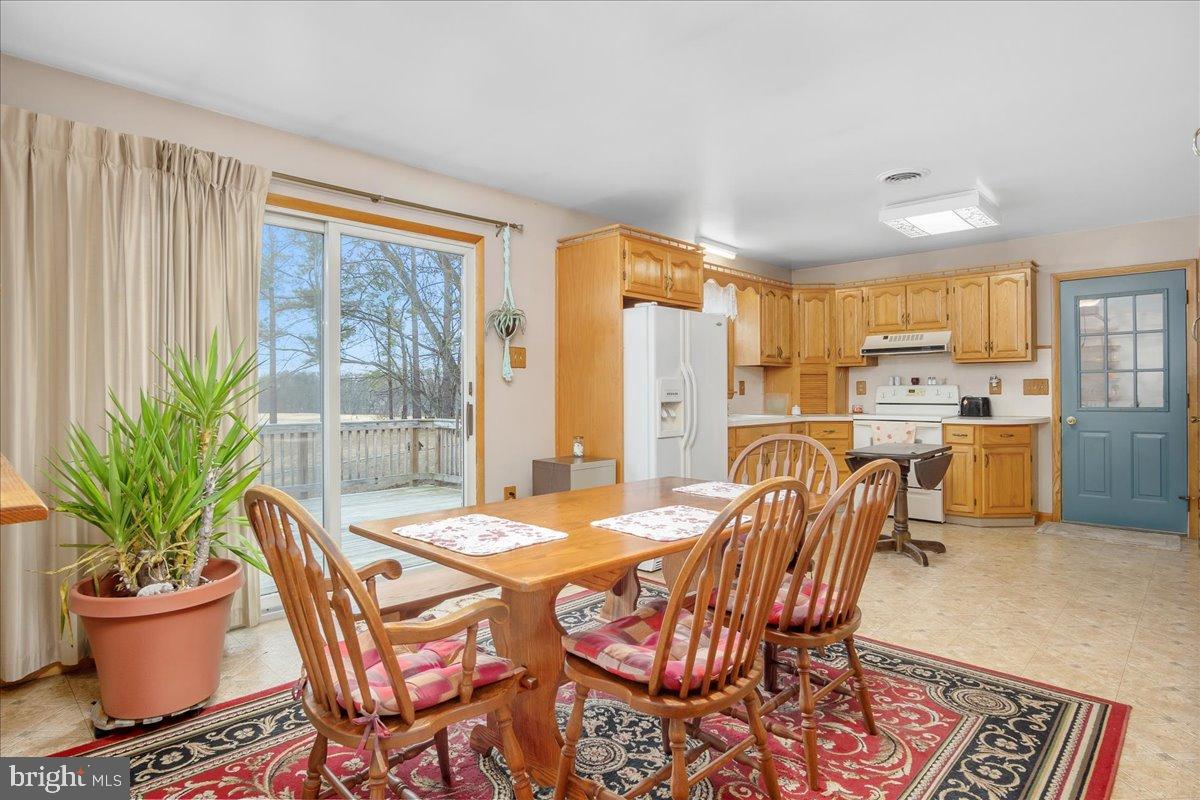 151 Tenderheart Lane Falling Waters, WV 25419 - Photo 9 of 55 Bright and inviting kitchen with outdoor views.
