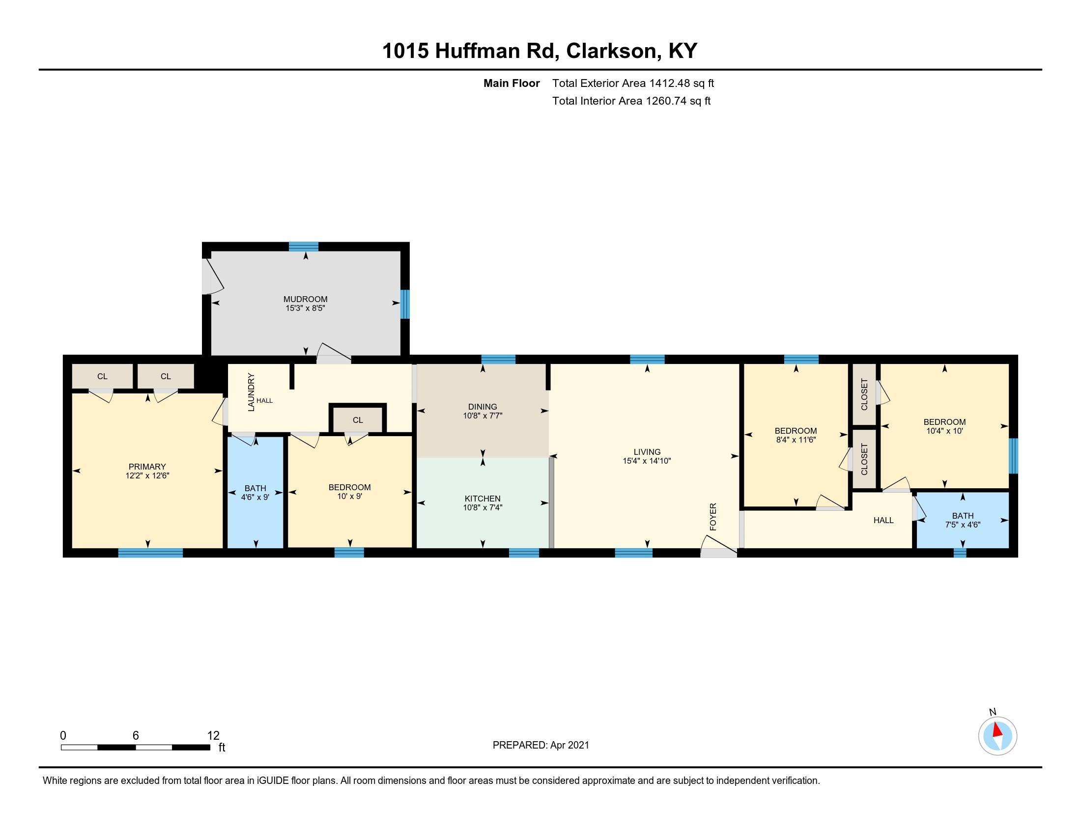 1015 Charlie Huffman Road Clarkson, KY 42726 - Photo 39 of 39 floor plan