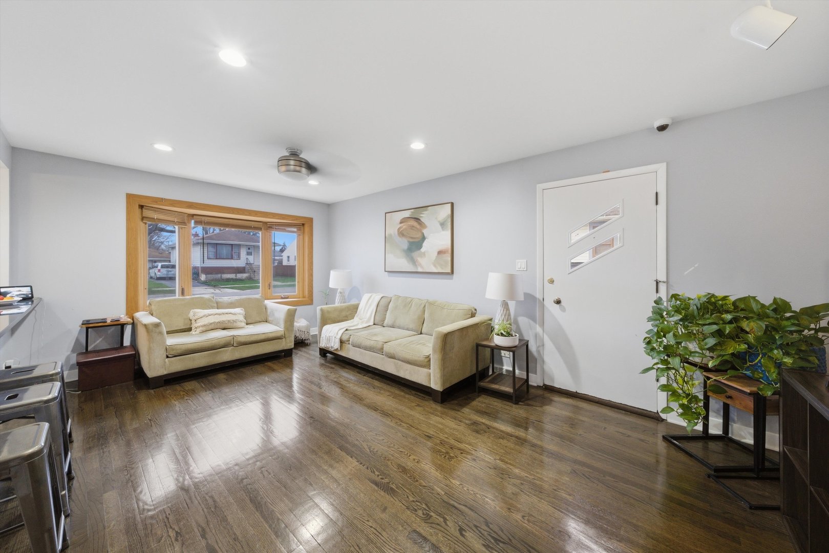 3841 Arthur Avenue Brookfield, IL 60513 - Photo 2 of 34 a living room with furniture and a wooden floor