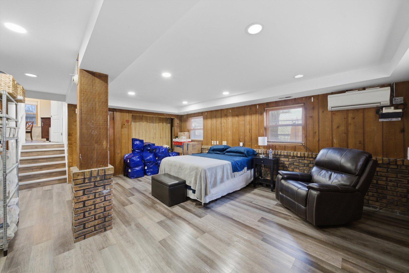 3841 Arthur Avenue Brookfield, IL 60513 - Photo 23 of 34 a spacious bedroom with a bed and couch
