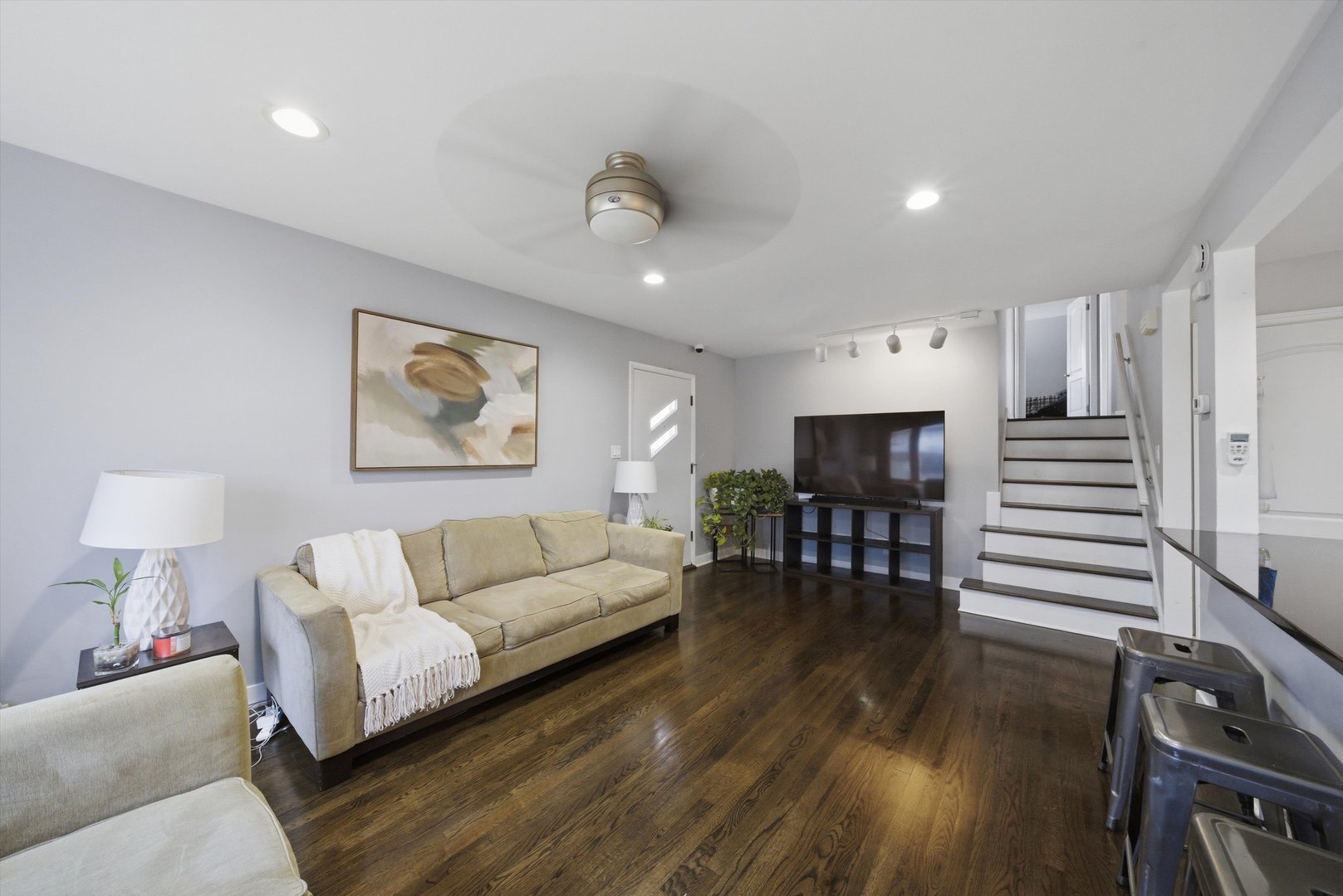 3841 Arthur Avenue Brookfield, IL 60513 - Photo 7 of 34 a living room with furniture and wooden floor