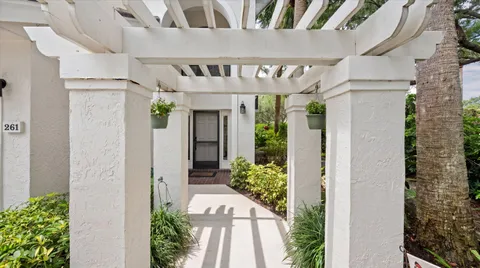 a view of a entryway
