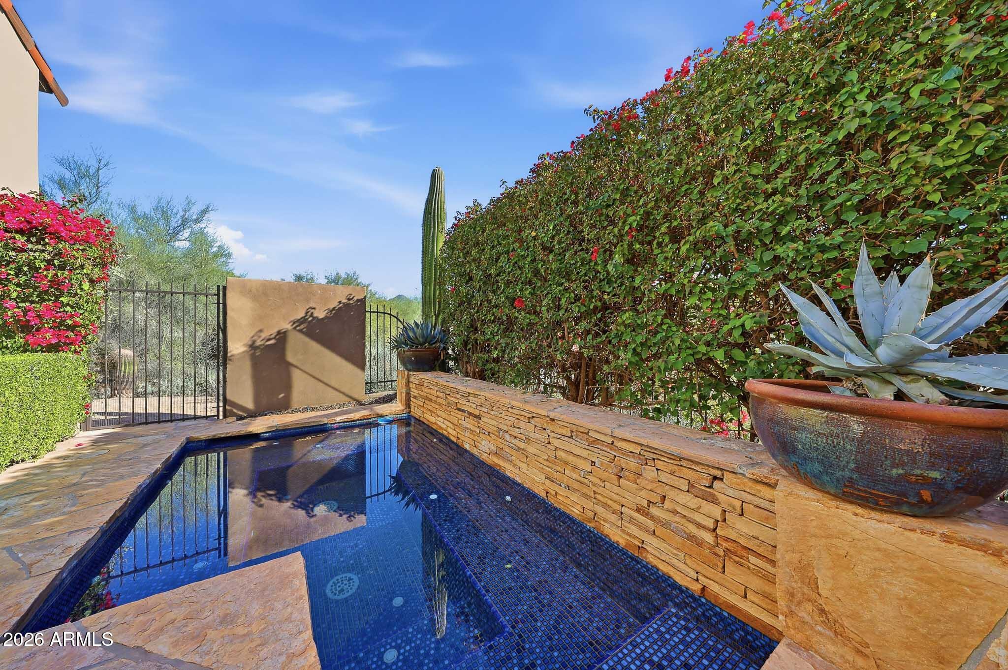 8891 East Mountain Spring Road Scottsdale, AZ 85255 - Photo 27 of 33 a view of balcony with furniture