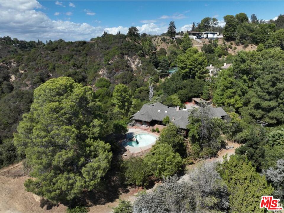 9595 Lime Orchard Road Beverly Hills, CA 90210 - Photo 9 of 12 an aerial view of multiple house