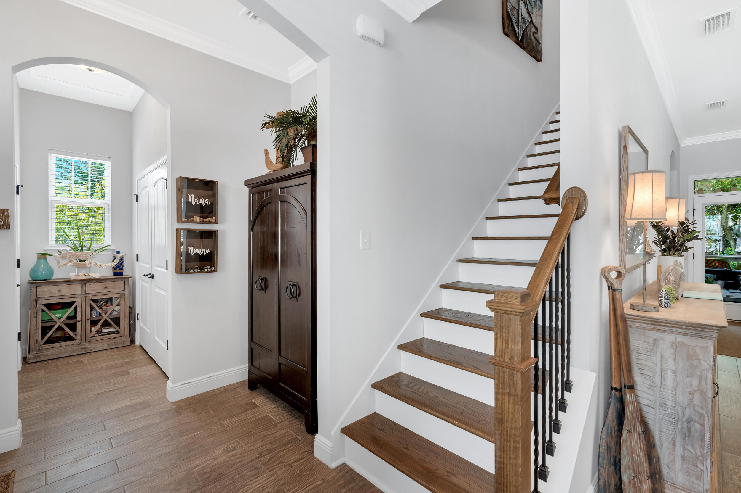 38 Inlet Cove Inlet Beach, FL 32461 - Photo 17 of 51 a view of entryway and hall with wooden floor