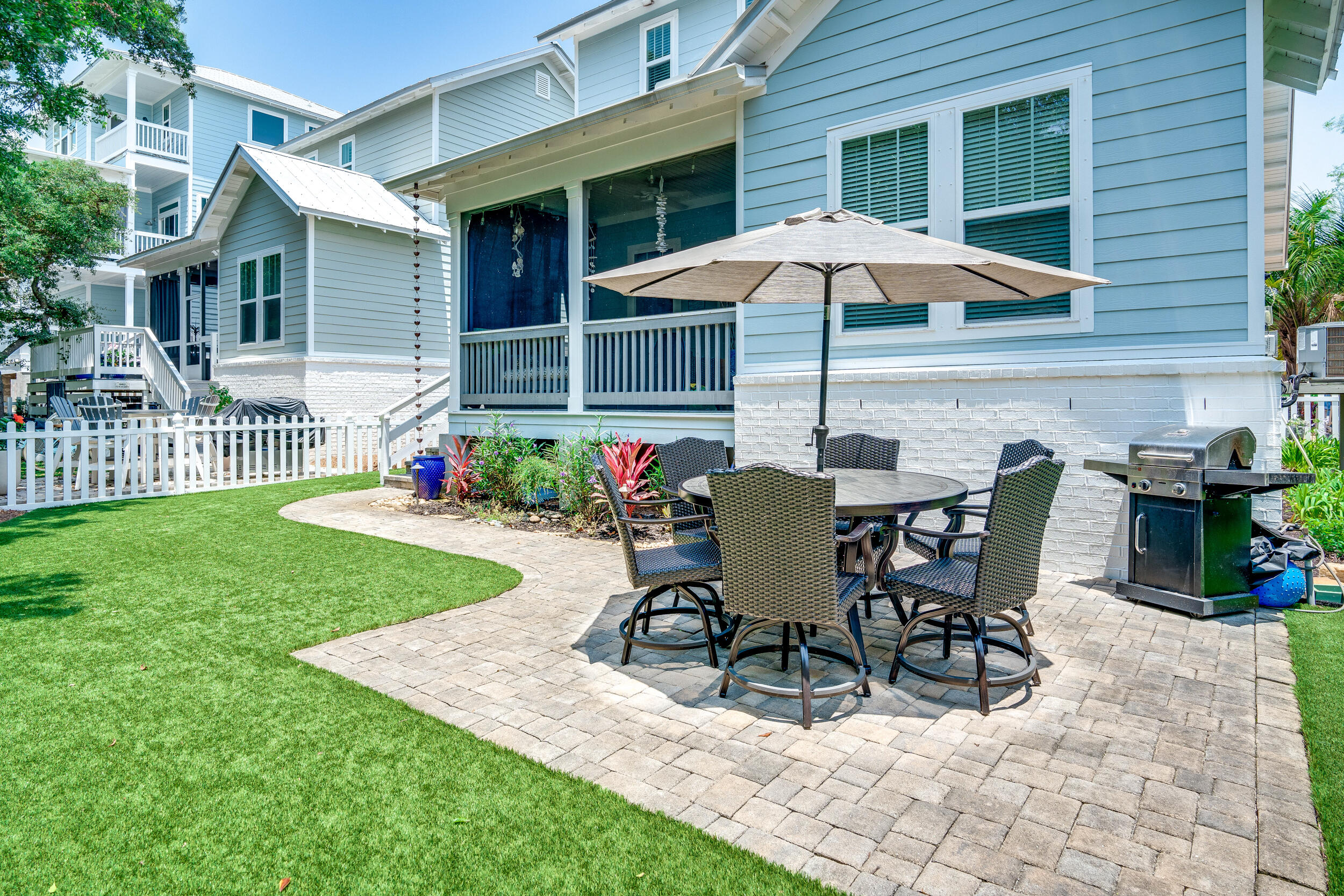 38 Inlet Cove Inlet Beach, FL 32461 - Photo 5 of 51 a view of a house with backyard porch and furniture