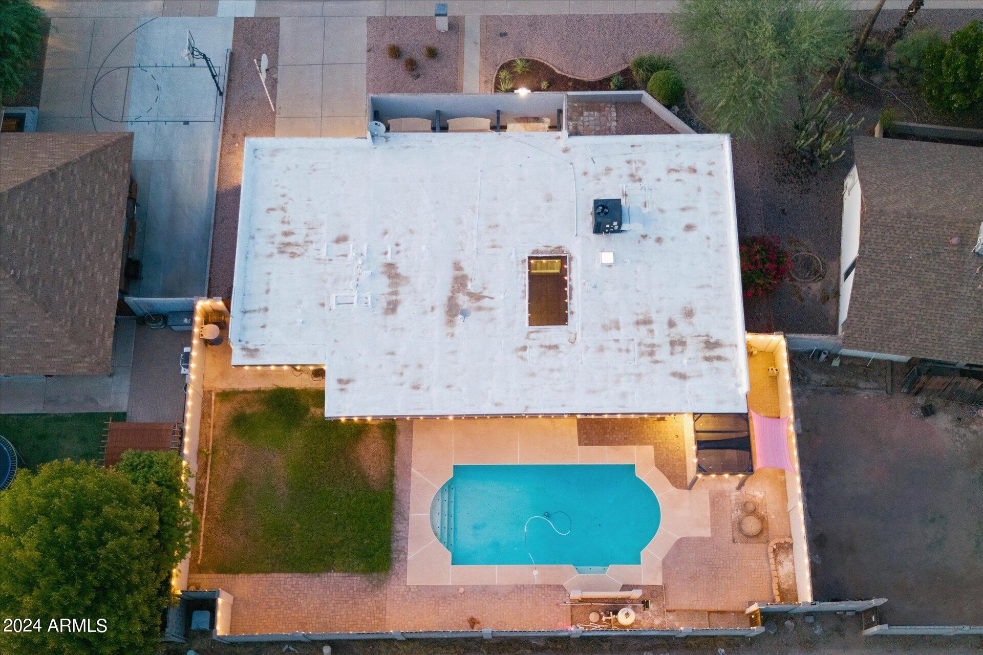 1893 East Bendix Drive Tempe, AZ 85283 - Photo 35 of 45 an aerial view of a house with a yard