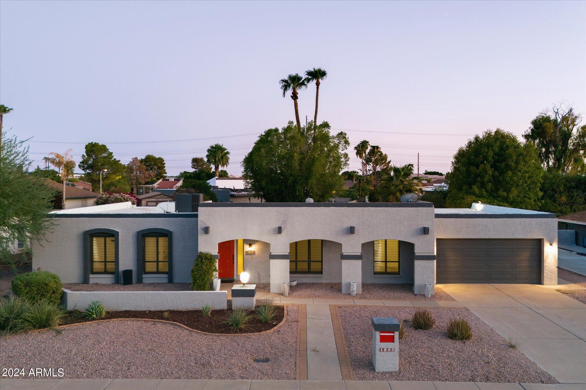 1893 East Bendix Drive Tempe, AZ 85283 - Photo 4 of 45 a front view of house with a garden