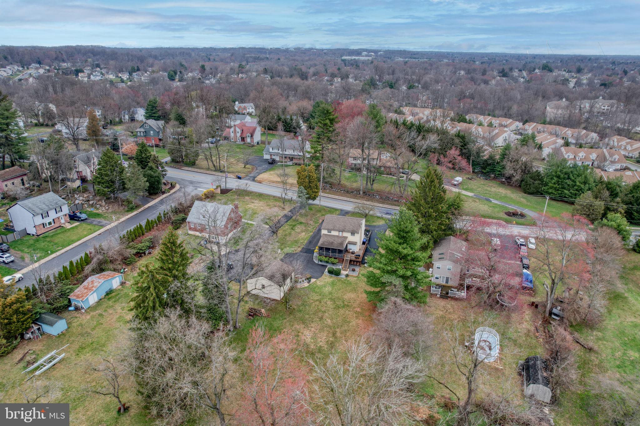 3850 Naamans Creek Road Upper Chichester, PA 19061 - Photo 48 of 53 an aerial view of a house with a yard