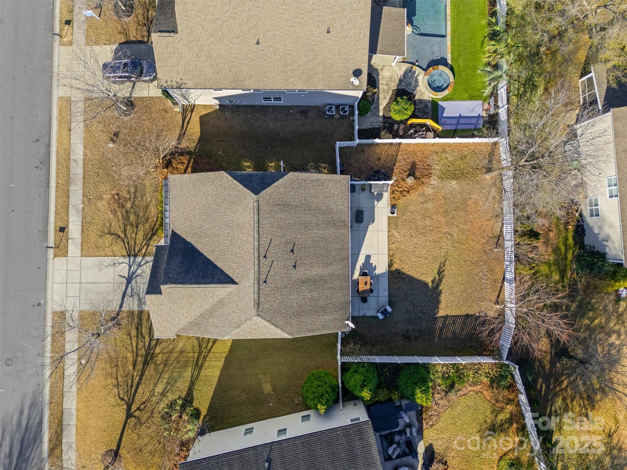 422 Garden Grove Road Fort Mill, SC 29708 - Photo 37 of 39 an aerial view of a house with a yard