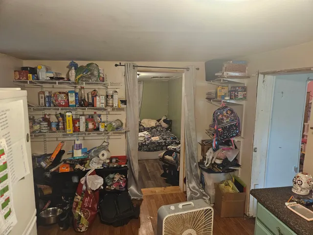 a view of a workspace with furniture