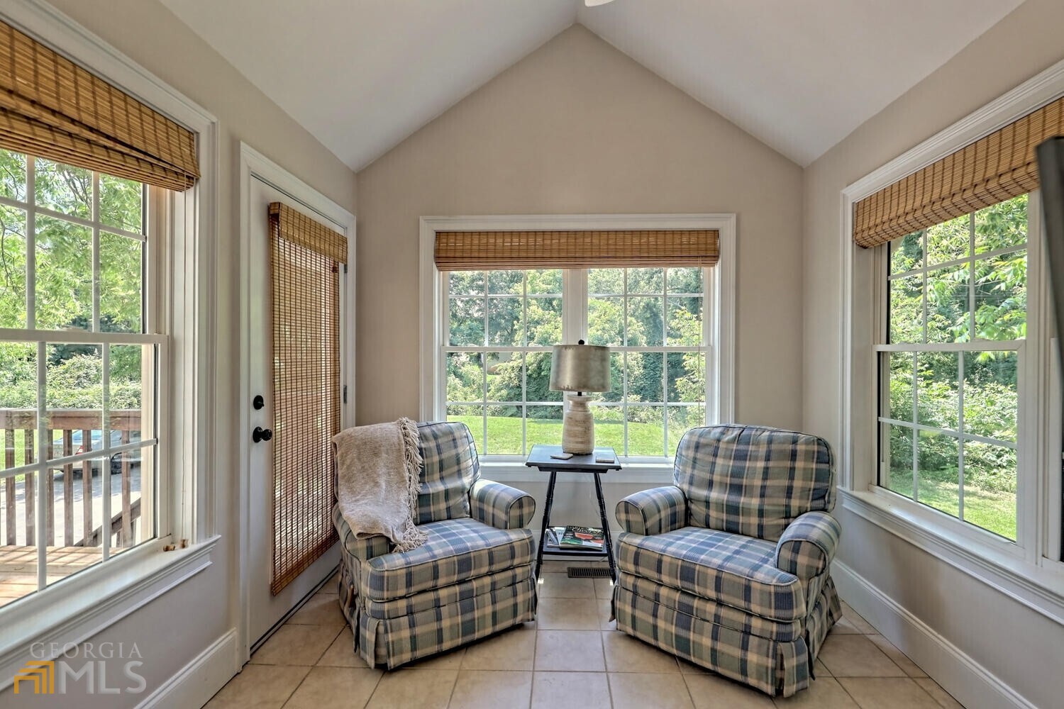 643 Washington Street Clarkesville, GA 30523 - Photo 25 of 56 a living room with furniture and a large window