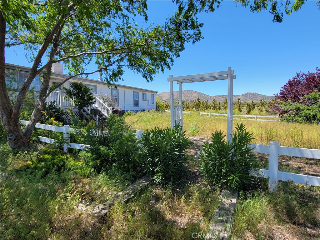 58804 Ramsey Road Anza, CA 92539 - Photo 38 of 51 a view of a garden with a lake view