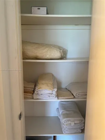 a view of a door in the house