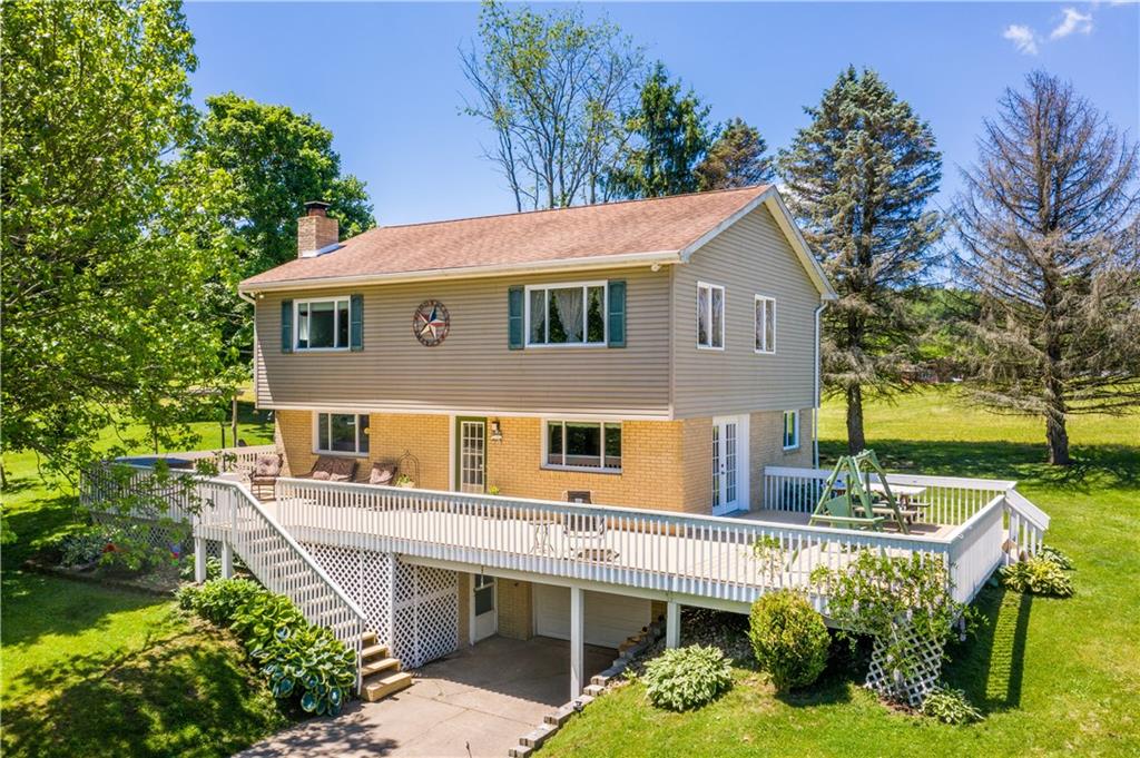 Privacy Galore. Pull up to your 4.4 acres, no one on any side of you!  Private Drive