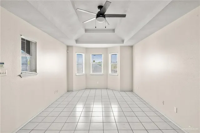 a view of an empty room with window