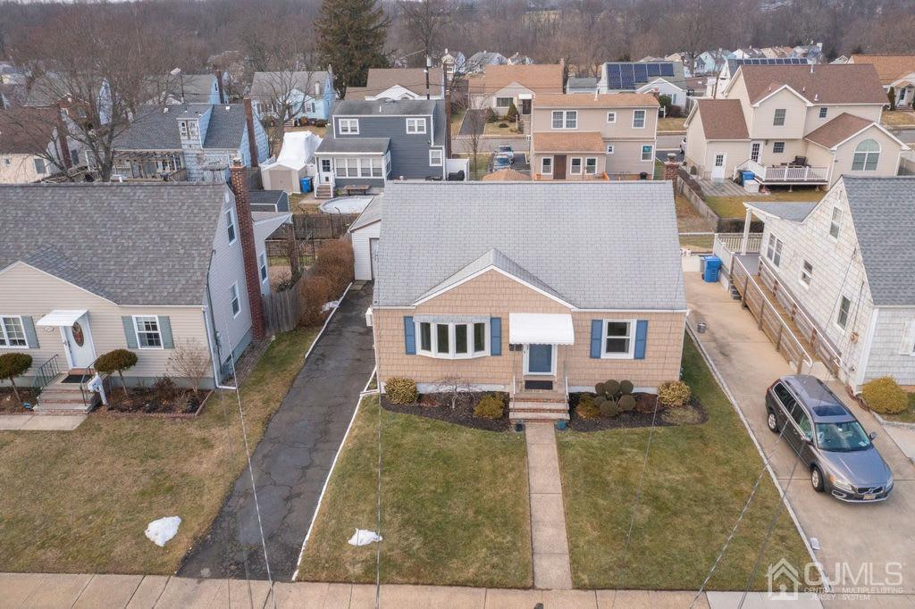 155 East Hill Road Colonia, NJ 07067 - Photo 33 of 37 a aerial view of a house with a yard