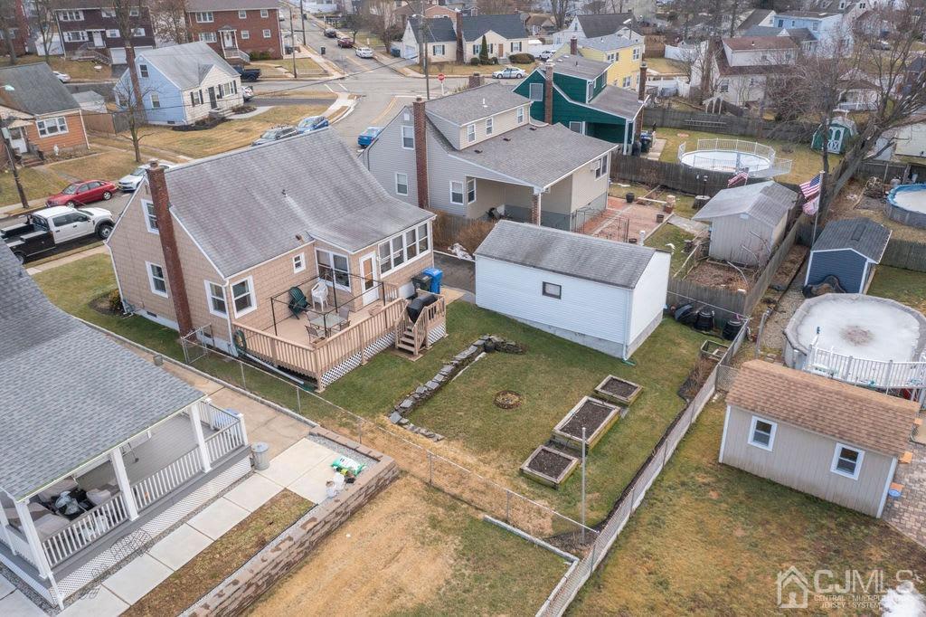 155 East Hill Road Colonia, NJ 07067 - Photo 36 of 37 an aerial view of a house with outdoor space