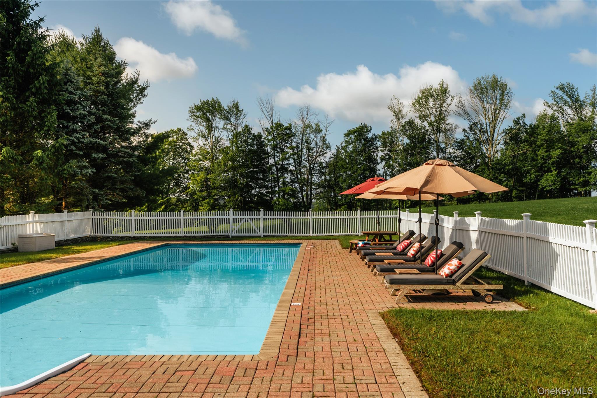 111 Jim Stephenson Road Jeffersonville, NY 12748 - Photo 31 of 50 a view of swimming pool with lounge chairs in patio