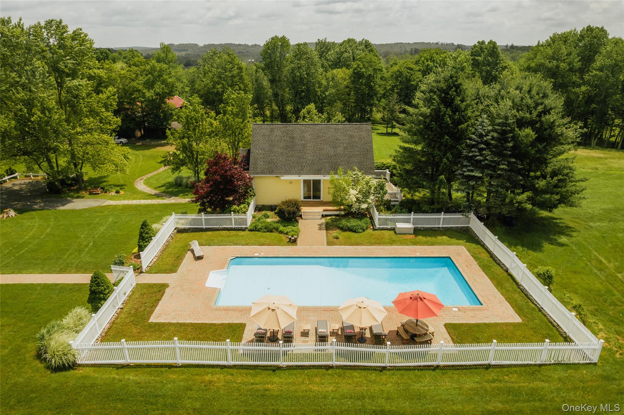 111 Jim Stephenson Road Jeffersonville, NY 12748 - Photo 33 of 50 a view of swimming pool with seating area
