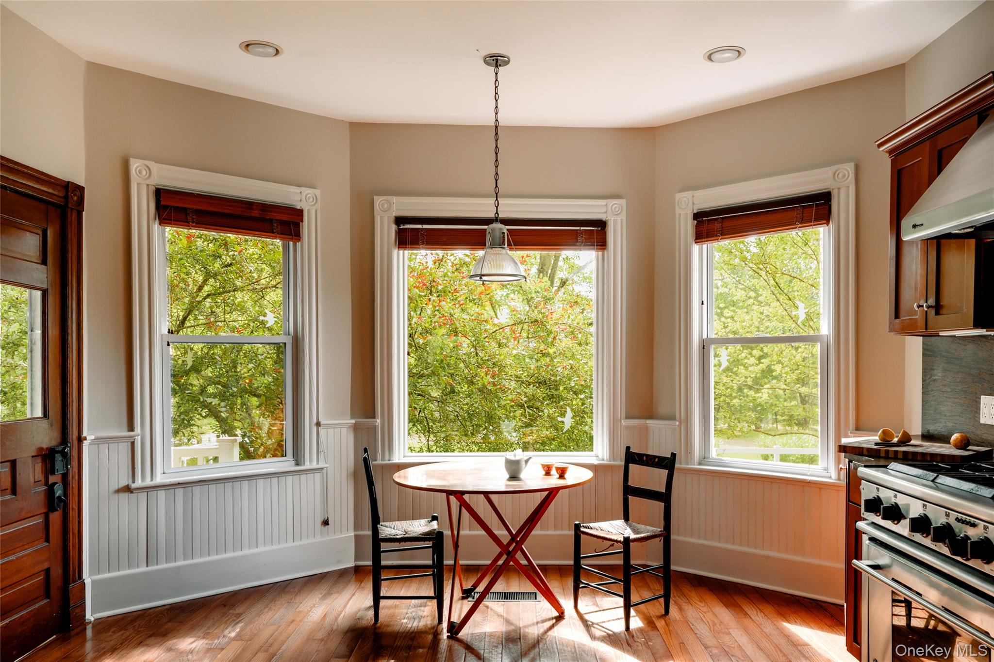 111 Jim Stephenson Road Jeffersonville, NY 12748 - Photo 10 of 50 a view of a dining room with furniture window and wooden floor