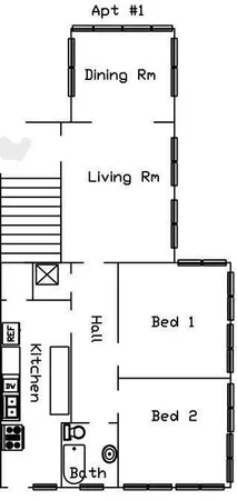 $1,400 | 1445 Lucile Avenue Southwest, Unit 1, Atlanta, GA 30310