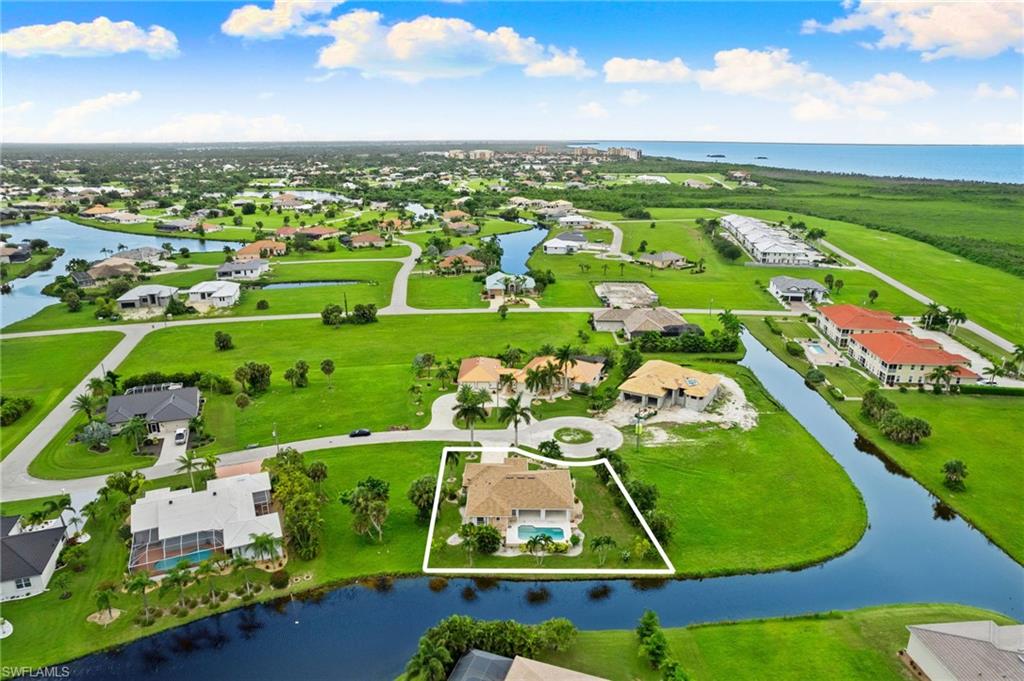 24060 Pyramid Way Punta Gorda, FL 33955 - Photo 44 of 48 Birds eye view of property with a water view