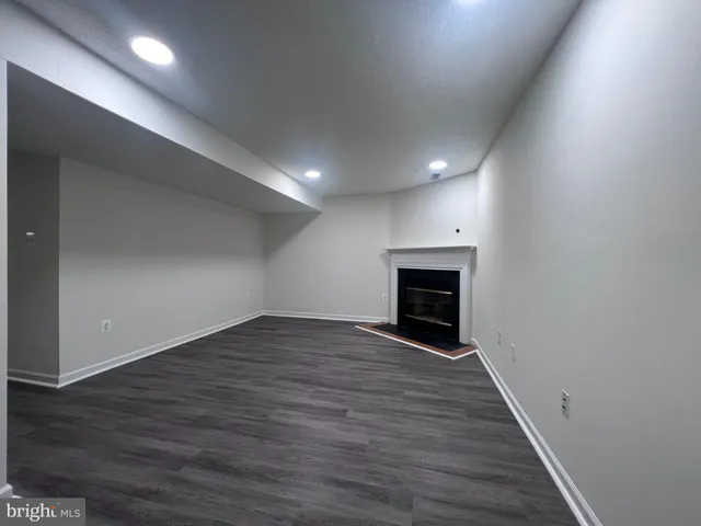 a close view of laundry room with a washer and dryer