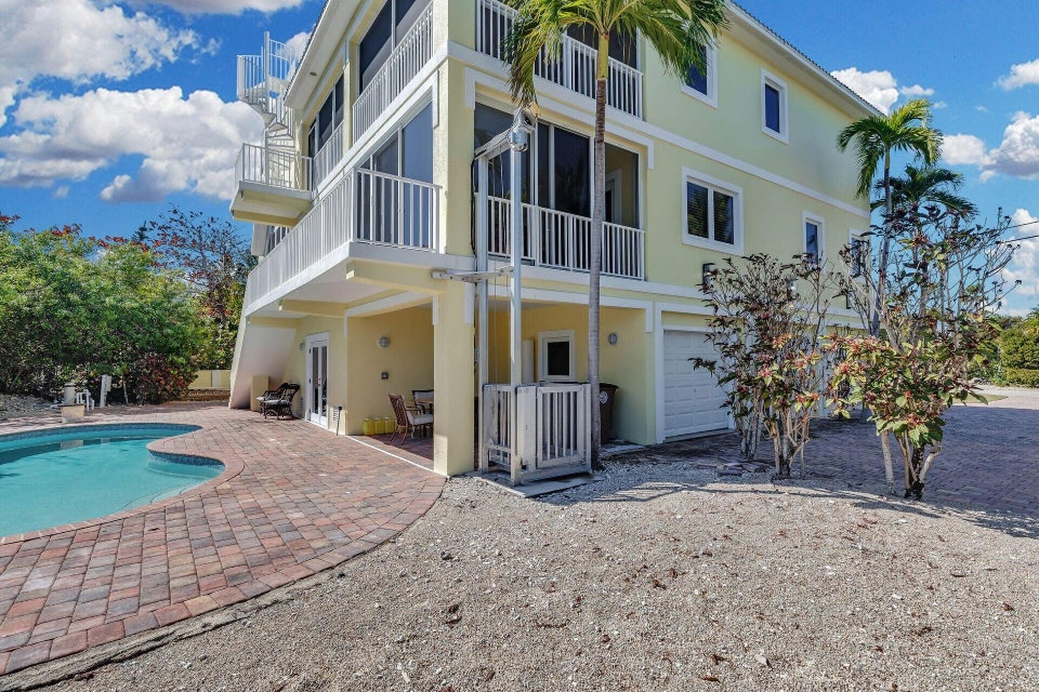 205 Stirrup Key Boulevard Marathon, FL 33050 - Photo 53 of 57 57-LOCATION OF OUTDOOR ELEVATOR