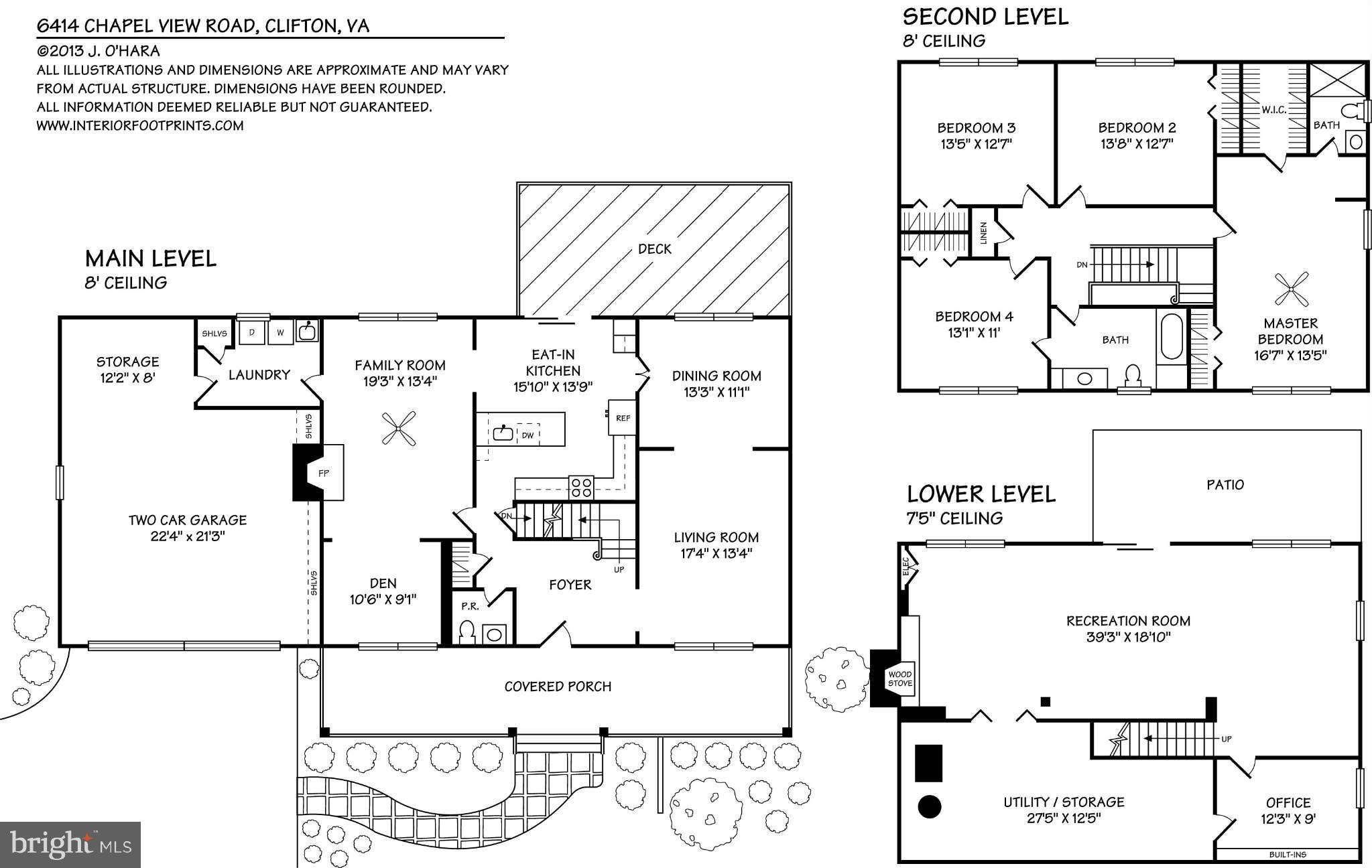 6414 Chapel View Road Fairfax Station, VA 22039 - Photo 26 of 26 Floor Plans