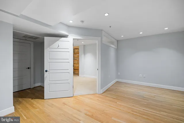 a view of empty room