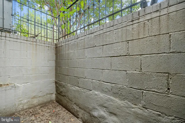 a view of outdoor space with seating space