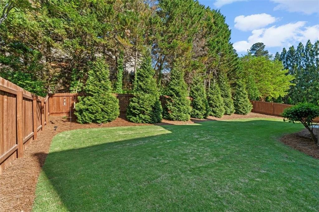 1002 Tyle Street Northwest Kennesaw, GA 30152 - Photo 61 of 83 a view of green field with trees in the background